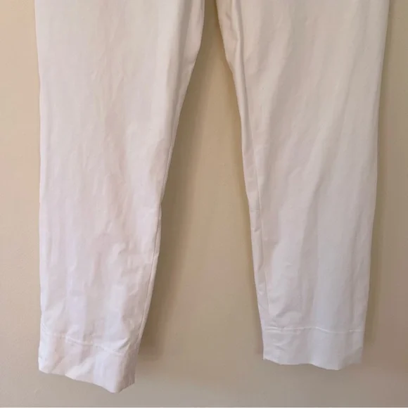Raffaello Rossi Penny 6/8 Mid Rise Stretch Crop Trouser Pants White - Picture 3 of 9